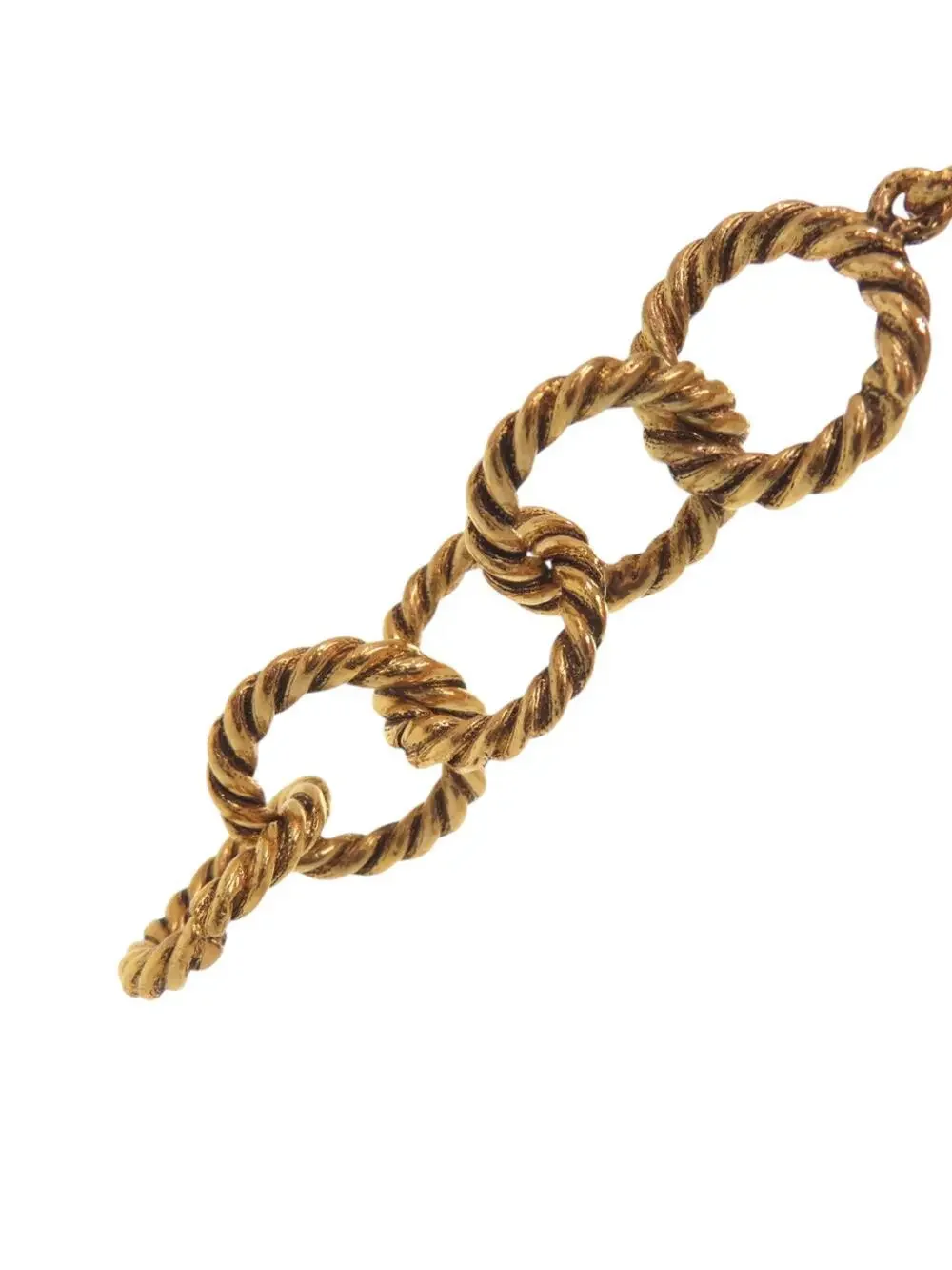Chanel Vintage Earrings Gold-Tone Metal #299453C15B